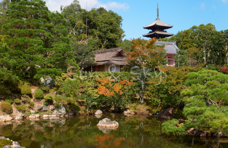 Kyoto Ninna Ji 仁和寺 Is A Gorgeous Temple Sun And Sky